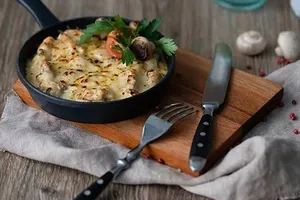 Жульен на сковороде - пошаговый рецепт Жульен на сковороде - пошаговый рецепт