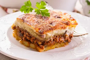 Картофельная запеканка с фаршем - пошаговый рецепт Картофельная запеканка с фаршем - пошаговый рецепт