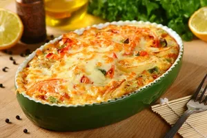 Сырная запеканка - пошаговый рецепт Сырная запеканка - пошаговый рецепт