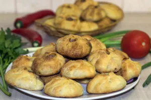 Беляши в духовке - пошаговый рецепт Беляши в духовке - пошаговый рецепт