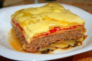 Мясная запеканка - пошаговый рецепт Мясная запеканка - пошаговый рецепт