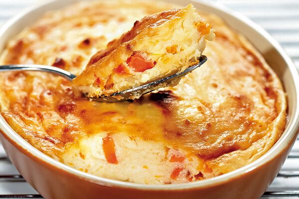 Творожная запеканка с тыквой