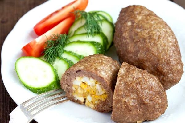 Зрази з яйцем