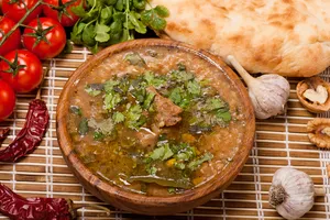 Харчо в мультиварці - покроковий рецепт Харчо в мультиварці - покроковий рецепт