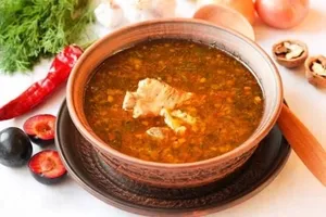 Харчо из курицы - пошаговый рецепт Харчо из курицы - пошаговый рецепт