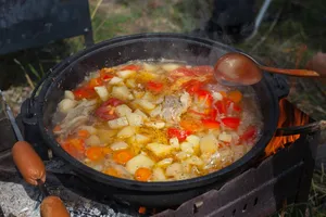 Шурпа в котле - пошаговый рецепт Шурпа в котле - пошаговый рецепт