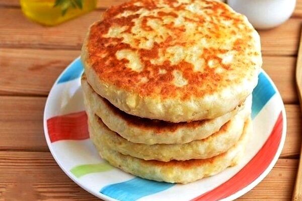 Лепешки на кефире