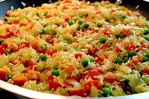 Паелья з овочами - покроковий рецепт Паелья з овочами - покроковий рецепт