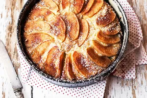 Манник с яблоками - пошаговый рецепт Манник с яблоками - пошаговый рецепт