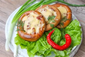 Бублики с мясом - пошаговый рецепт Бублики с мясом - пошаговый рецепт