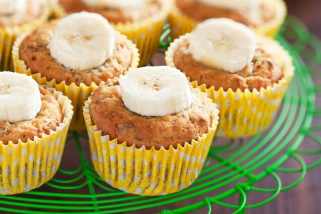 Банановые маффины