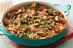Плов с грибами - пошаговый рецепт Плов с грибами - пошаговый рецепт