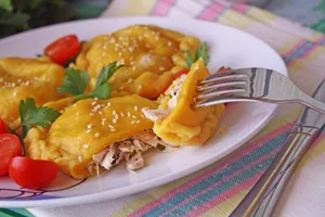 Равиоли с курицей - пошаговый рецепт Равиоли с курицей - пошаговый рецепт