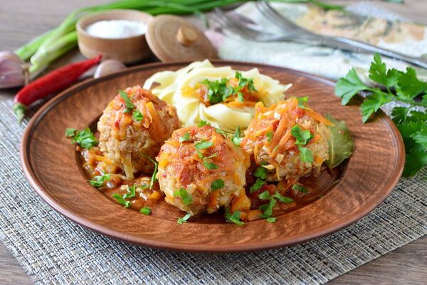 Ліниві голубці в мультиварці