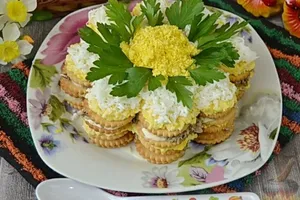 Торт из крекеров - пошаговый рецепт Торт из крекеров - пошаговый рецепт