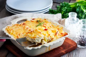 Картофельный гратен - пошаговый рецепт Картофельный гратен - пошаговый рецепт