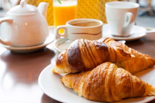 Круасани зі згущеним молоком