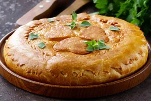 Курник - пошаговый рецепт Курник - пошаговый рецепт