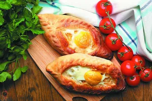 Хачапури по-мегрельски - пошаговый рецепт Хачапури по-мегрельски - пошаговый рецепт