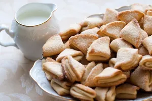 Творожное печенье - пошаговый рецепт Творожное печенье - пошаговый рецепт