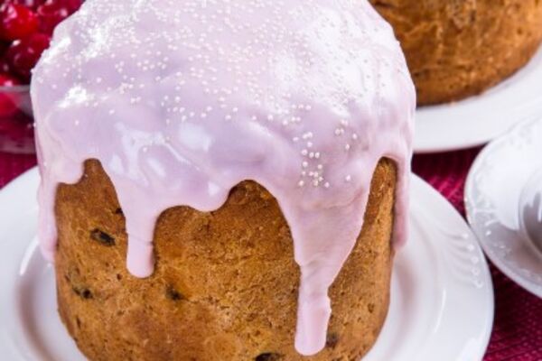 Гладка глазур для паски