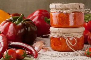 Аджика из кабачков - пошаговый рецепт Аджика из кабачков - пошаговый рецепт