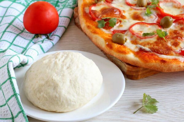 Тісто для піци на молоці