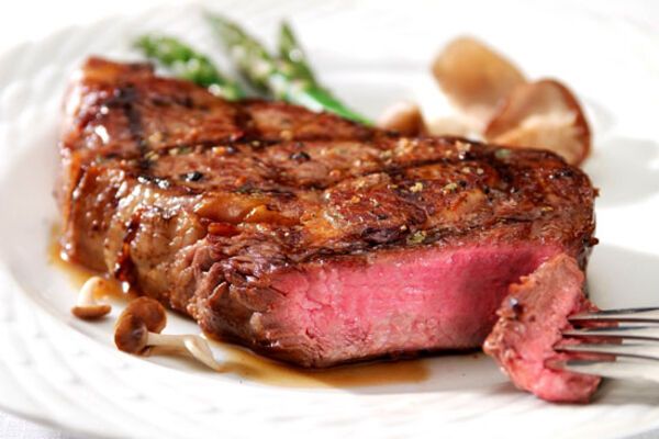 Стейк зі свинини