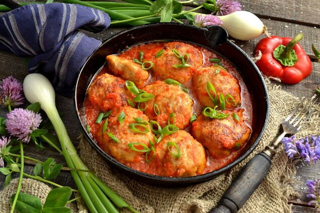 Тефтели с подливкой