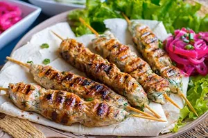 Люля-кебаб - пошаговый рецепт Люля-кебаб - пошаговый рецепт
