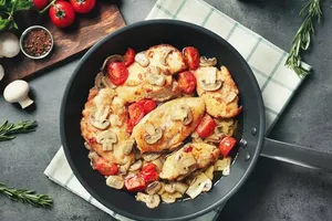 Печеня з курки - покроковий рецепт Печеня з курки - покроковий рецепт