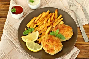 Рыбные котлеты - пошаговый рецепт Рыбные котлеты - пошаговый рецепт