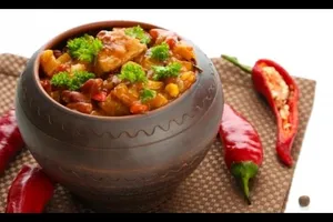 Чанахи в горшочках - пошаговый рецепт Чанахи в горшочках - пошаговый рецепт