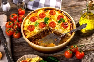 Мусака из баклажан - пошаговый рецепт Мусака из баклажан - пошаговый рецепт