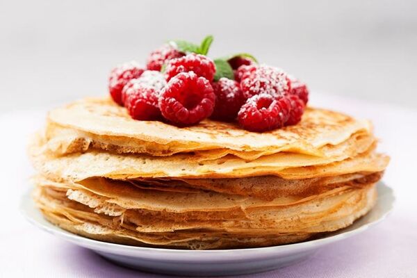 Млинці на сметані