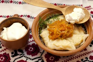 Вареники с капустой - пошаговый рецепт Вареники с капустой - пошаговый рецепт
