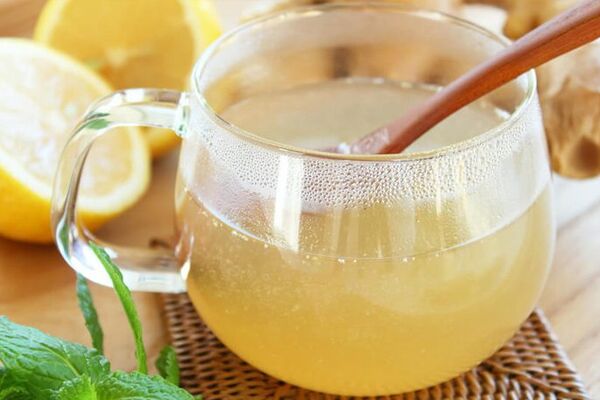 Имбирно-лимонный квас