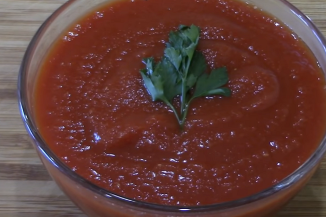 Кетчуп зі свіжою зеленню