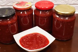 Томатно-сливовый кетчуп в мультиварке - пошаговый рецепт Томатно-сливовый кетчуп в мультиварке - пошаговый рецепт