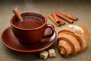 Какао з корицею - покроковий рецепт Какао з корицею - покроковий рецепт