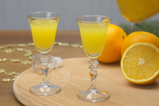 Апельсиновый ликер на водке