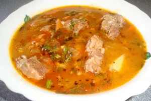 Харчо с рисом в мультиварке - пошаговый рецепт Харчо с рисом в мультиварке - пошаговый рецепт