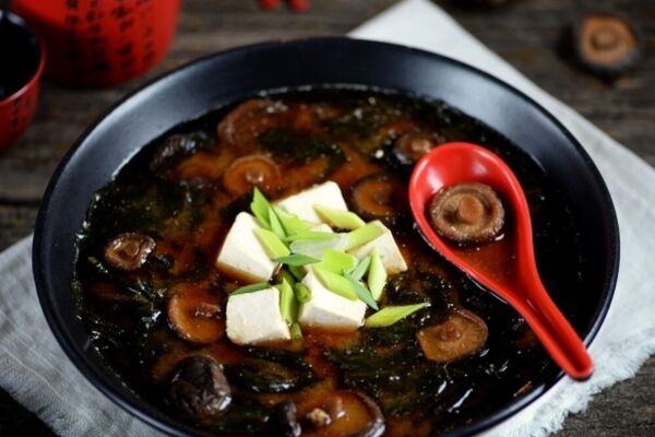 Місо-суп із сушеними грибами