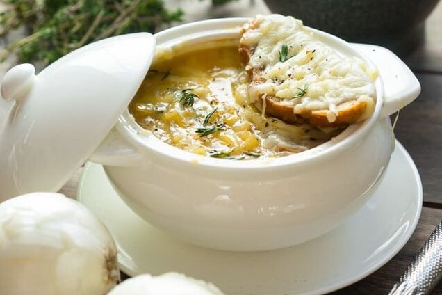 Луковый суп классический