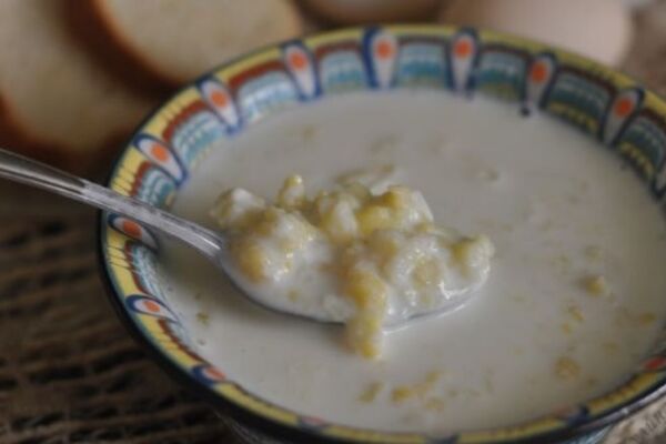 Молочный суп по-белорусски