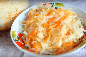 Квашеная капуста за 1 сутки - пошаговый рецепт Квашеная капуста за 1 сутки - пошаговый рецепт