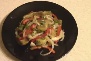 Маринованные баклажаны с овощами и маслом - пошаговый рецепт Маринованные баклажаны с овощами и маслом - пошаговый рецепт