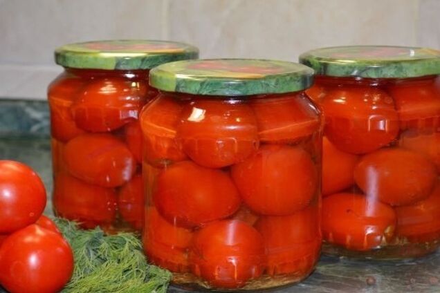 Быстрые маринованные помидоры