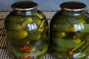 Мариновані огірки без оцту - покроковий рецепт Мариновані огірки без оцту - покроковий рецепт
