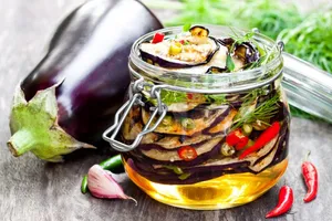 Маринованные баклажаны с орегано - пошаговый рецепт Маринованные баклажаны с орегано - пошаговый рецепт